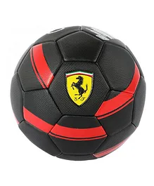 Ferrari Machine Sewing Soccer Ball Size 5 - Black