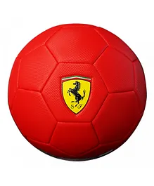Ferrari Machine Sewing Soccer Ball Size 5 Red