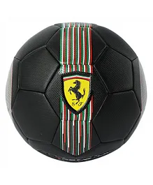  Ferrari Machine Sewed Soccer Ball Size 5 - Black
