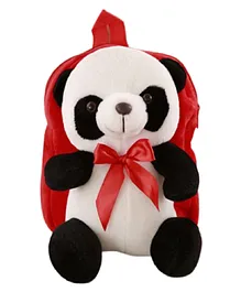 Frantic Premium Quality Soft Design Full Body Red Panda 2022 Bag for Kids - 14 Inches
