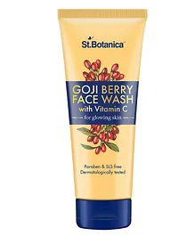 St.Botanica Goji Berry Face Wash - 50ml with Goji Berry Vitamin C & Dragonfruit