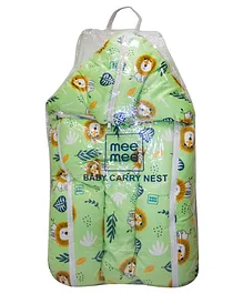 Mee Mee 3 in 1 Baby Carry Nest Sleeping Bag & Mattress - Green