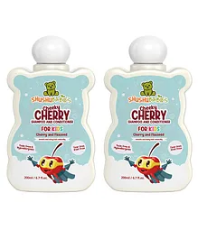 ShuShu Babies Cheeky Cherry Shampoo and Conditioner Pack of 2-200 ml each