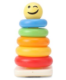 Toyfun Smiley Stacking Ring Junior - Multicolour