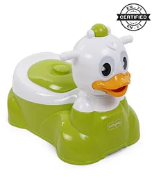 Babyhug Duckling Potty chair with Music -Green