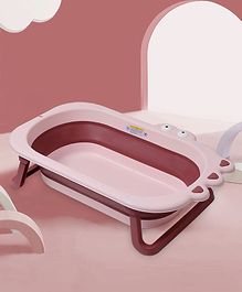 Babyhug Foldable Baby Bath Tub - Pink