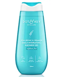 Dot & Key Hyaluronic & Ceramides Daily Hydrating Shower Gel - 250 ml