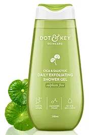 Dot & Key Cica & Salicylic Daily Exfoliating Shower Gel - 250 ml