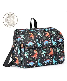 Baby Jalebi Mighty Dino Dune Travel Luxury Diaper Changing Bag Backpack With Changing Mat - Multicolor