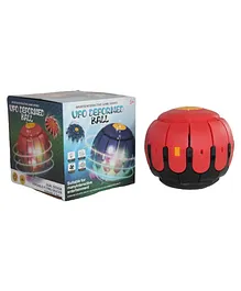 AKN TOYS UFO Deformed Ball Blast Flying Ball Deformation Vent Ball for Sports Interactive Game for Kids (Color May Vary)