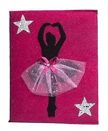 Li'Ll Pumpkins Ballerina Design Big Diary - Pink