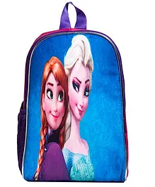 Li'Ll Pumpkins Princess Printed School Bag - Pink & Blue
