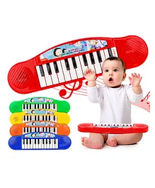 Fiddlerz Keyboard Piano Musical Toys for Babies and Kids - Red