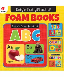 My First Set of Foam Books Pack of 4 -  English