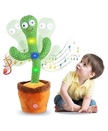 Sanjary Talking Cactus Baby Toys for Kids Dancing and lighting  Cactus Toys - Green