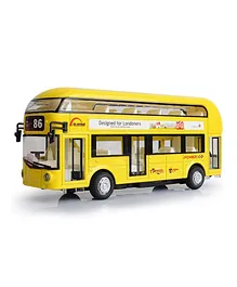 Sanjary Car Toys For Kids Alloy London Bus (Color & Design May Vary)