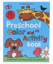 Preschool Color & Activity Book by Roger Priddy - English