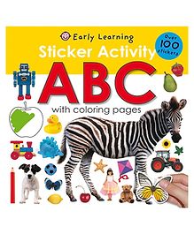 Sticker Activity ABC Book by Roger Priddy - English