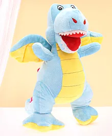 Dinosaur Soft Toy Blue - Height 40 cm