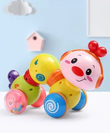 Wigglitoy Press & Crawl Musical Toy - Multicolour