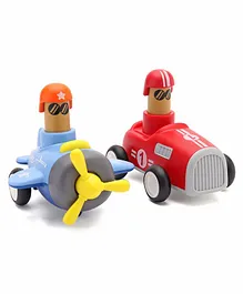 Zoe Transport Push & Go Toy-  Multicolour