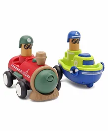 Zoe Transport Push & Go Toy-  Multicolour