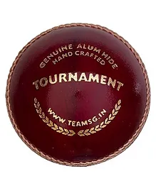 SG Tournament Special Cricket Match Leather Ball Red