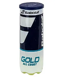 Babolat Gold X3 Tennis Ball Pack of 3 - Yellow