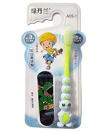 Yunicorn Max Caterpillar Toothbrush with Skates Toy - Colour may vary