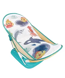 Safe-O-Kid Baby Bather Bath Chair Adjustable Washable Mesh Large Seat-Pink
