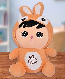 Besties Soft Bunny Plush Toy Light Brown - Height 30 cm