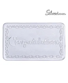 Silverium 99% BIS Hallmarked Silver Congratulations 5 g bar - Silver