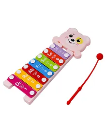 Fiddlerz Xylophone for Kids Learning Baby Musical Instruments Toys (Pack of 1) Random Color