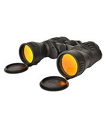 Fiddlerz Binocular for Kids Telescope Outdoor with Pouch & for Bird Watching (Black)