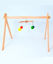 B4BRAIN Activity Gym +3 Mobiles with Hanger For Newborn Baby (0-3 months)