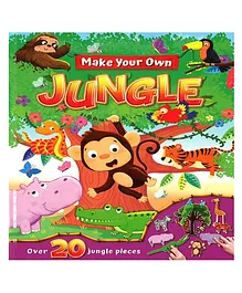 Make Your Own: Jungle (Make and Play Fun) Board Book - English