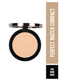 Colorbar Perfect Match Compact New Press Powder Nude Beige 002 - 9 g