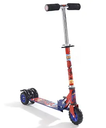 Spider-Man Scooter Rectangle 3 Wheel - Red