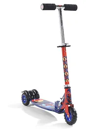 Spider-Man Scooter Oval with T-Handle 66637- Red