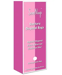 SanNap Sanitary Disposal Bags - 40 Piece