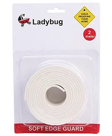 Ladybug Soft Edge Guard - White