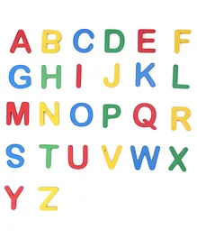 Woods for Dudes Alphabet Cutout Capital 26 Pieces - Multicolour
