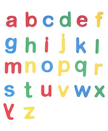 Woods for Dudes Alphabet Cutout Small 26 Pieces - Multicolour