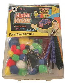 Mister Maker Pom Pom Animals Kit - Multicolor
