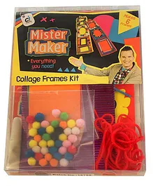 Mister Maker Collage Frames Kit - Multicolor
