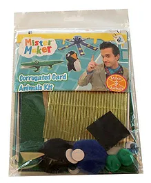 Mister Maker Corrugated Card Animals Kit - Multicolor