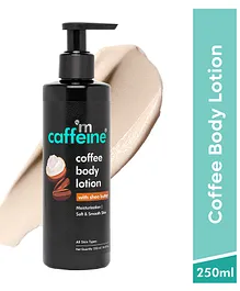 mCaffeine Coffee Body Lotion Moisturization Soft & Smooth Skin Non-Greasy 250 ml