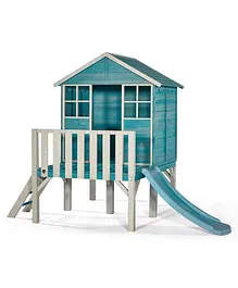 Plum Boathouse Wooden Playhouse - Blue