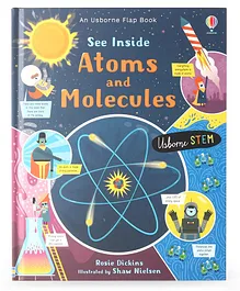 Usborne See Inside Atoms & Molecules Flap Book By Rosie Dickins - English