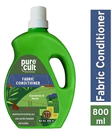 PureCult Plant-Based Fabric Conditioner Gardenia & Musk - 800 ml